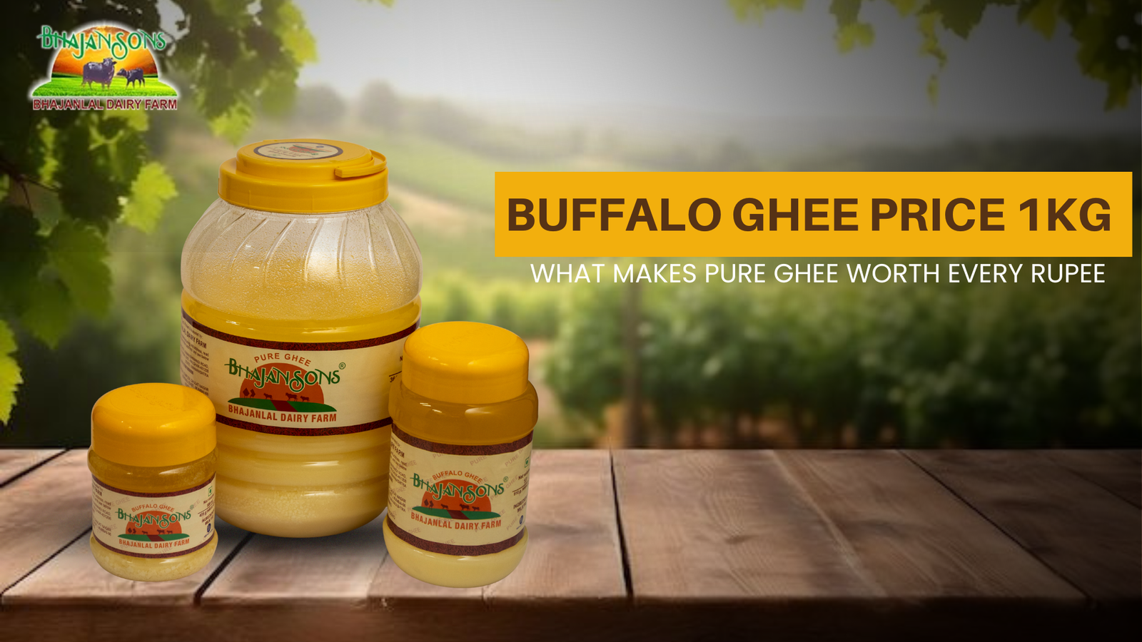 Buffalo Ghee Price 1kg