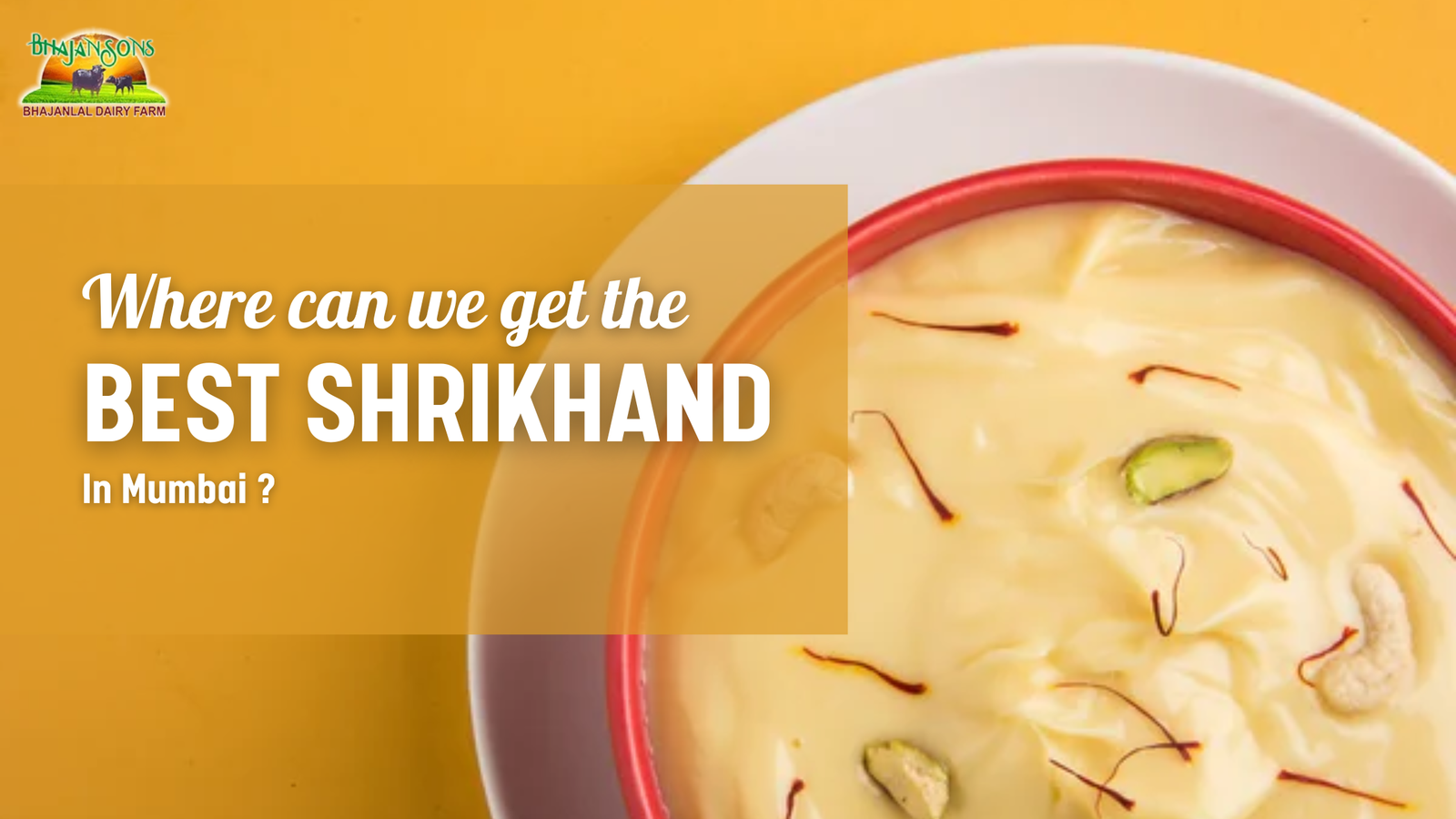 Best Shrikhand in Mumbai
