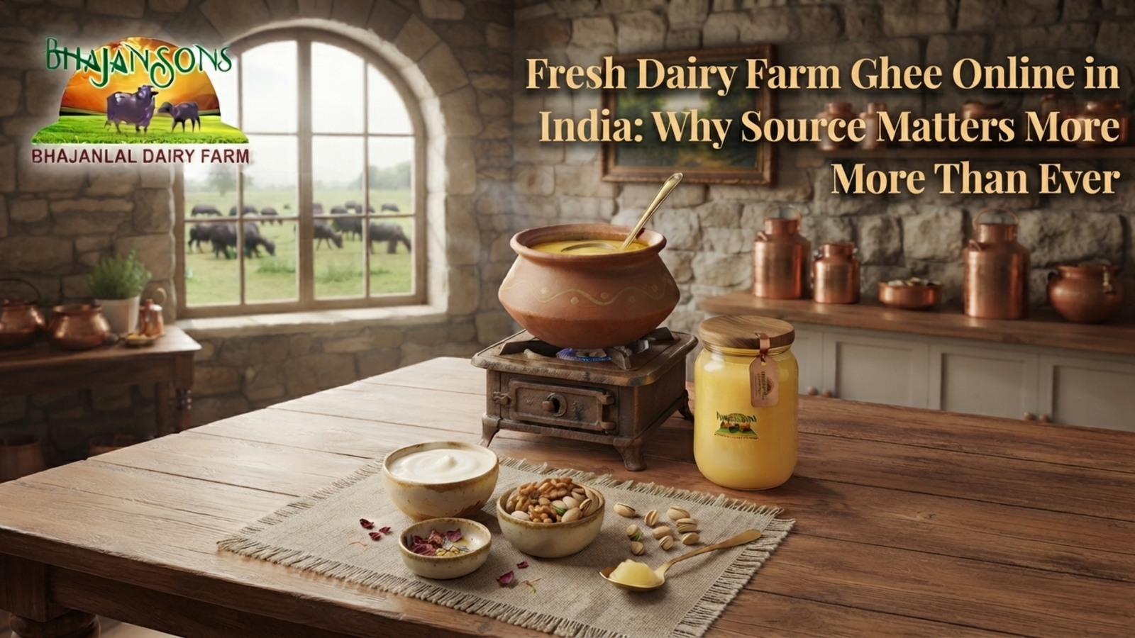 Fresh Dairy Farm Ghee Online in India